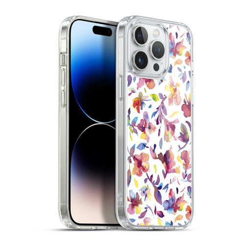 Ninola Floral Watery Hibiscus Soft Gel Case for Apple iPhone 13 Pro Max & MagSafe