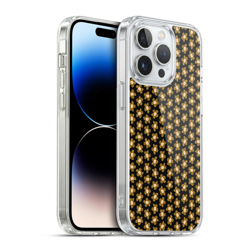 Ninola Floral Black Gold Soft Gel Case for Apple iPhone 13 Pro & MagSafe