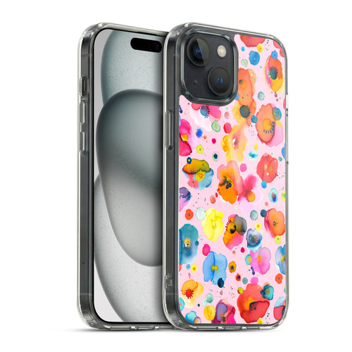 Ninola Floral Summer Festival Soft Gel Case for Apple iPhone 15 & MagSafe
