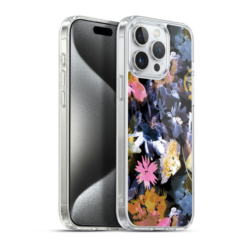 Ninola Floral Spring Memories Dark Soft Gel Case for Apple iPhone 15 Pro Max & MagSafe