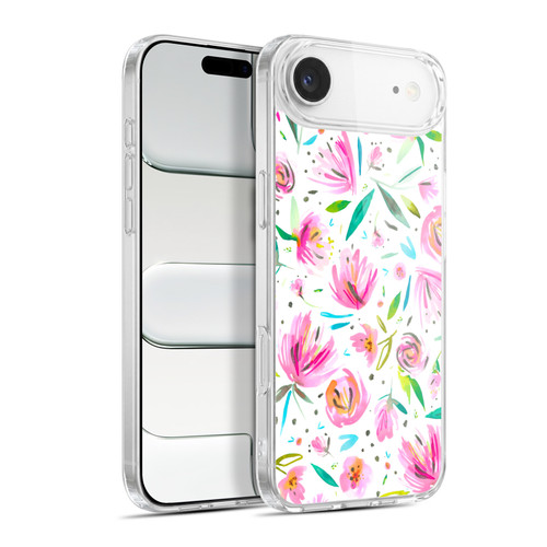 Ninola Floral Peonies Pink Soft Gel Case for Apple iPhone 17 Air