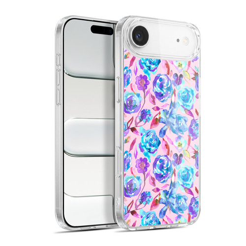 Ninola Floral Watercolour Summer Roses Soft Gel Case for Apple iPhone 17 Air