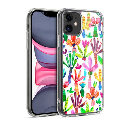 Ninola Summer Patterns Palms Garden Soft Gel Case for Apple iPhone 11