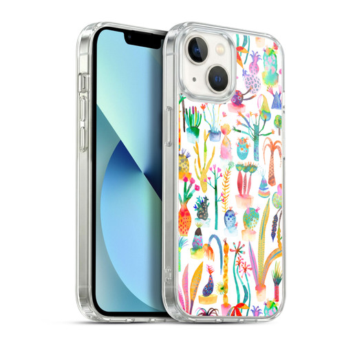 Ninola Summer Patterns Lush Garden Soft Gel Case for Apple iPhone 13