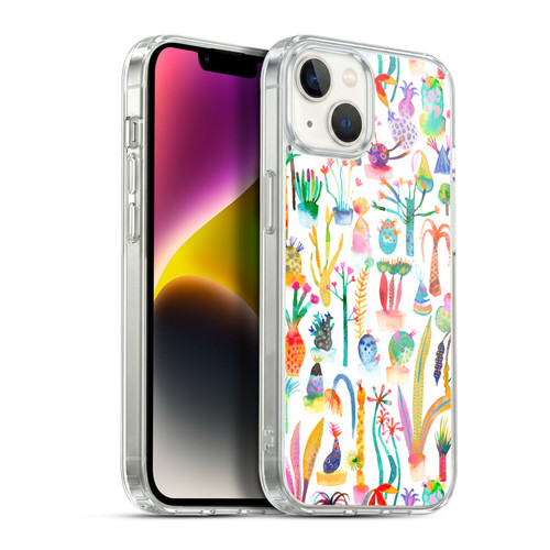 Ninola Summer Patterns Lush Garden Soft Gel Case for Apple iPhone 14 Plus & MagSafe