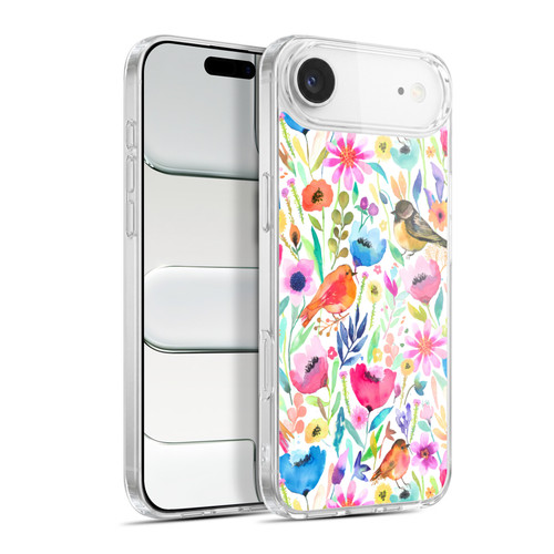 Ninola Summer Patterns Whimsical Birds Soft Gel Case for Apple iPhone 17 Air
