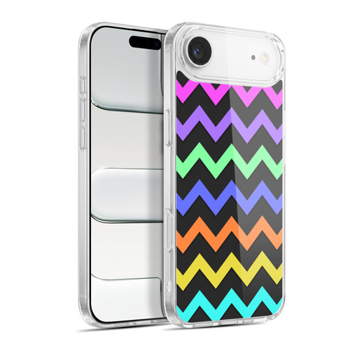PLdesign Geometric Zigzag Soft Gel Case for Apple iPhone 17 Air