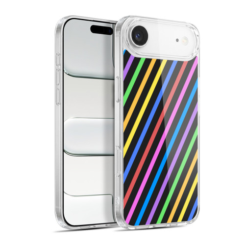 PLdesign Geometric Stripes Soft Gel Case for Apple iPhone 17 Air