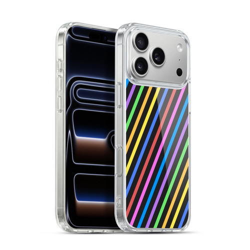 PLdesign Geometric Stripes Soft Gel Case for Apple iPhone 17 Pro Max