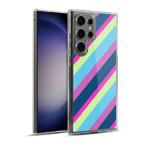 PLdesign Geometric Lines Soft Gel Case for Samsung Galaxy S23 Ultra 5G & MagSafe