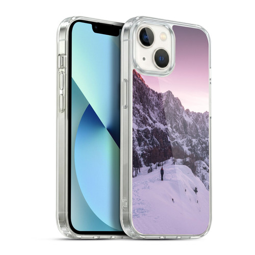 Patrik Lovrin Wanderlust Standing Winter Wonderland Soft Gel Case for Apple iPhone 13