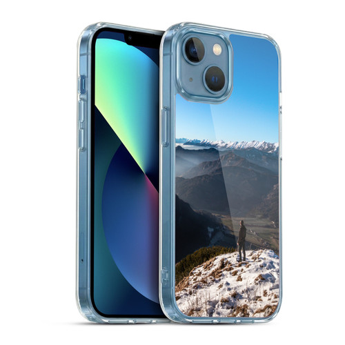 Patrik Lovrin Wanderlust Looking Over New Horizon Soft Gel Case for Apple iPhone 13 Mini & MagSafe