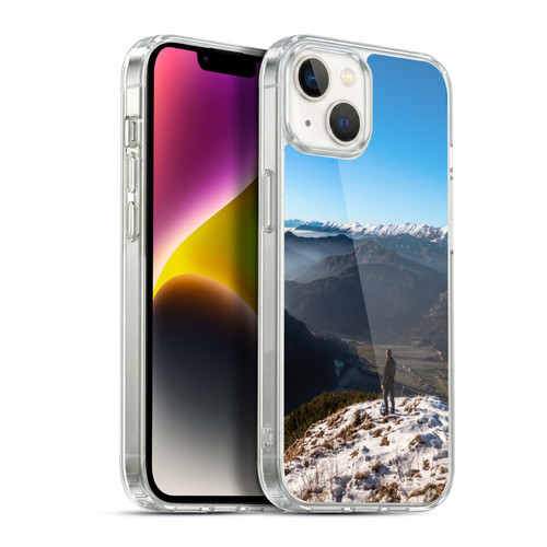 Patrik Lovrin Wanderlust Looking Over New Horizon Soft Gel Case for Apple iPhone 14 Plus & MagSafe