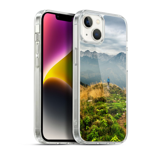 Patrik Lovrin Wanderlust Exploring New Locations Soft Gel Case for Apple iPhone 14 Plus & MagSafe