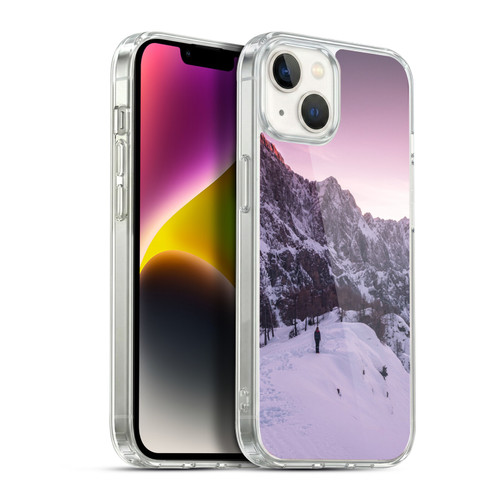 Patrik Lovrin Wanderlust Standing Winter Wonderland Soft Gel Case for Apple iPhone 14 Plus & MagSafe