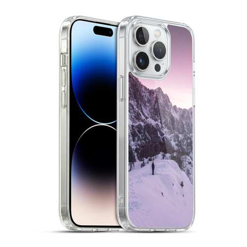 Patrik Lovrin Wanderlust Standing Winter Wonderland Soft Gel Case for Apple iPhone 14 Pro Max & MagSafe