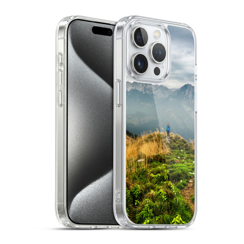 Patrik Lovrin Wanderlust Exploring New Locations Soft Gel Case for Apple iPhone 15 Pro & MagSafe