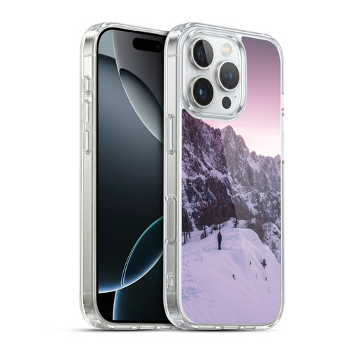 Patrik Lovrin Wanderlust Standing Winter Wonderland Soft Gel Case for Apple iPhone 16 Pro & MagSafe