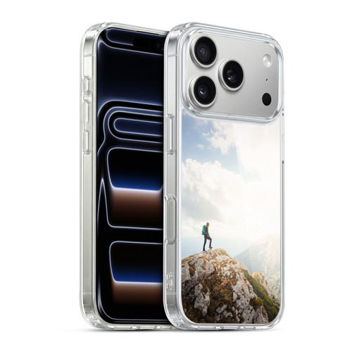Patrik Lovrin Wanderlust Mountain Wanderer Soft Gel Case for Apple iPhone 17 Pro