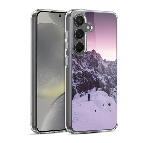 Patrik Lovrin Wanderlust Standing Winter Wonderland Soft Gel Case for Samsung Galaxy S24 5G & MagSafe