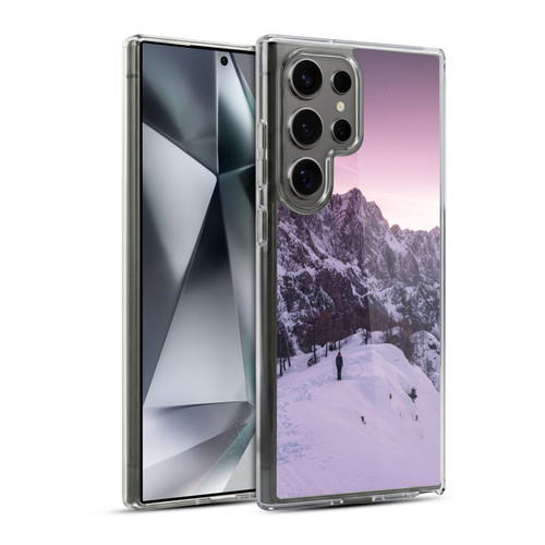 Patrik Lovrin Wanderlust Standing Winter Wonderland Soft Gel Case for Samsung Galaxy S24 Ultra 5G & MagSafe
