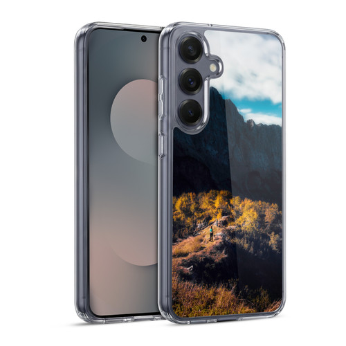 Patrik Lovrin Wanderlust In Awe Of The Mountains Soft Gel Case for Samsung Galaxy S25 & MagSafe