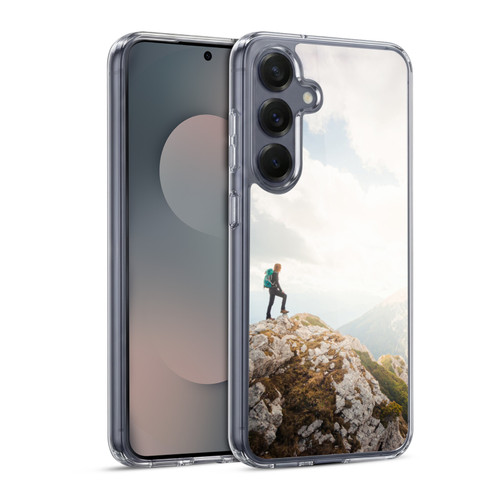 Patrik Lovrin Wanderlust Mountain Wanderer Soft Gel Case for Samsung Galaxy S25 & MagSafe