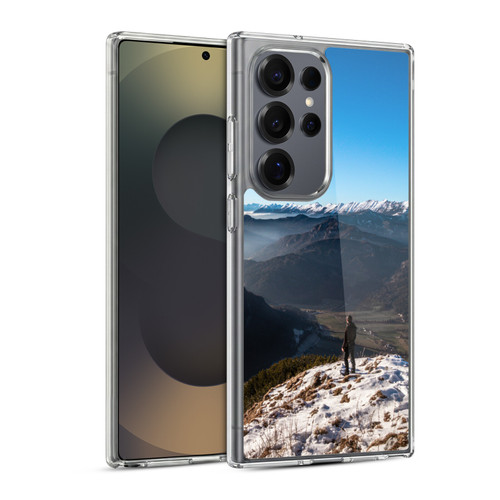 Patrik Lovrin Wanderlust Looking Over New Horizon Soft Gel Case for Samsung Galaxy S25 Ultra & MagSafe
