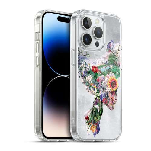 Riza Peker Skulls 5 Nature Soft Gel Case for Apple iPhone 14 Pro & MagSafe