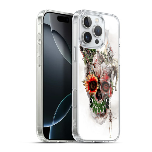 Riza Peker Skulls 5 Broken Horn Soft Gel Case for Apple iPhone 16 Pro Max & MagSafe