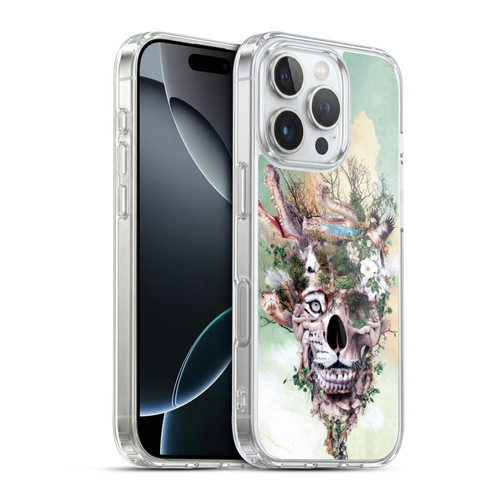 Riza Peker Skulls 5 Nature 3 Soft Gel Case for Apple iPhone 16 Pro & MagSafe