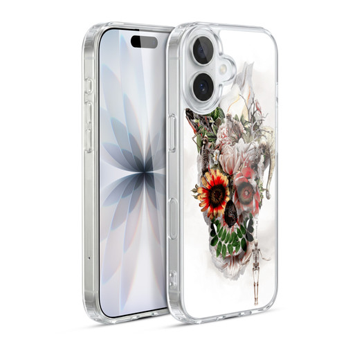 Riza Peker Skulls 5 Broken Horn Soft Gel Case for Apple iPhone 17