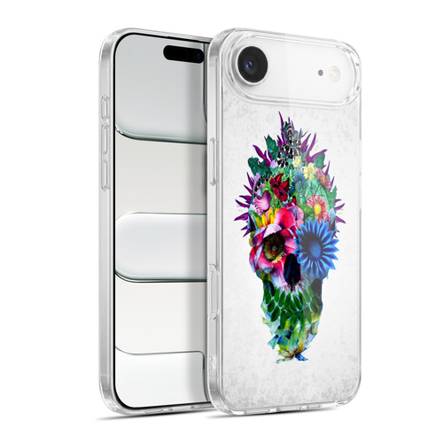 Riza Peker Skulls 5 Floral Soft Gel Case for Apple iPhone 17 Air