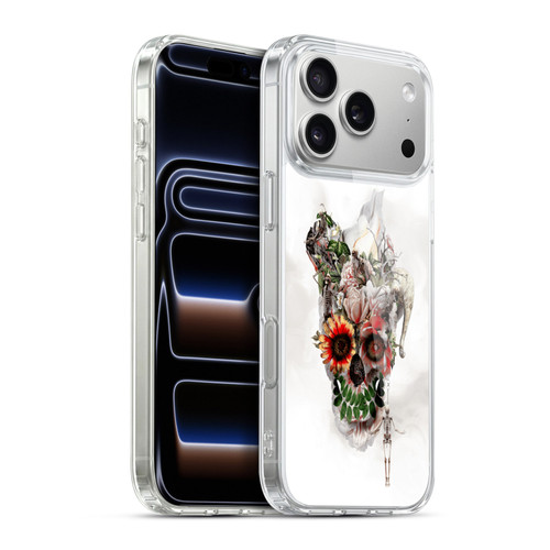 Riza Peker Skulls 5 Broken Horn Soft Gel Case for Apple iPhone 17 Pro Max