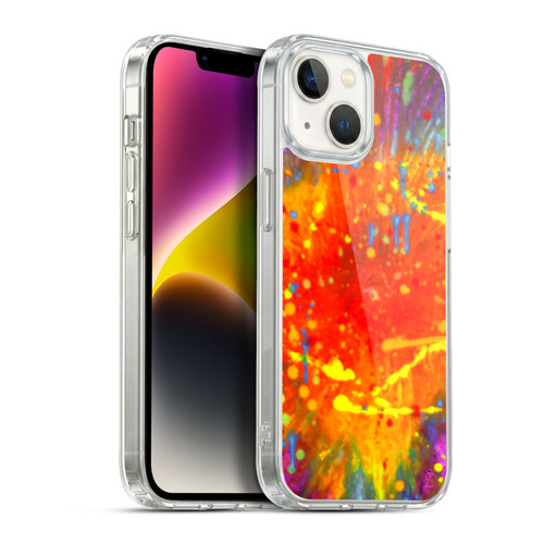 Suzan Lind Colours & Patterns Power Of Love Soft Gel Case for Apple iPhone 14