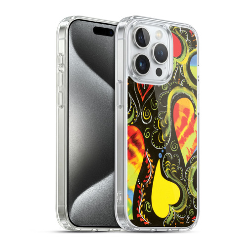 Suzan Lind Colours & Patterns Love Dance Soft Gel Case for Apple iPhone 15 Pro & MagSafe