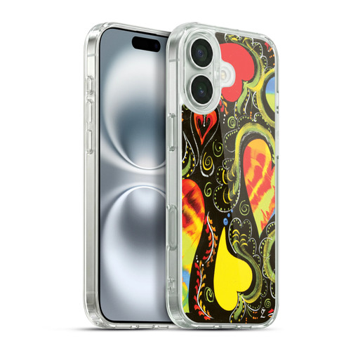Suzan Lind Colours & Patterns Love Dance Soft Gel Case for Apple iPhone 16 Plus & MagSafe