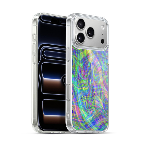 Suzan Lind Colours & Patterns Iridescent Abstract Soft Gel Case for Apple iPhone 17 Pro Max