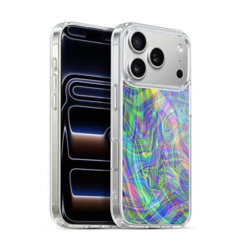 Suzan Lind Colours & Patterns Iridescent Abstract Soft Gel Case for Apple iPhone 17 Pro