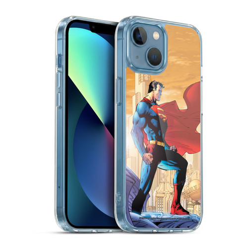Superman DC Comics Comic Book Art #23 Variant Soft Gel Case for Apple iPhone 13 Mini & MagSafe