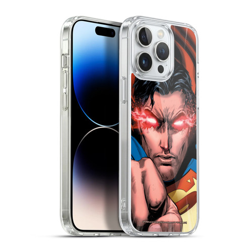 Superman DC Comics Comic Book Art Rebirth #1 Soft Gel Case for Apple iPhone 13 Pro Max & MagSafe