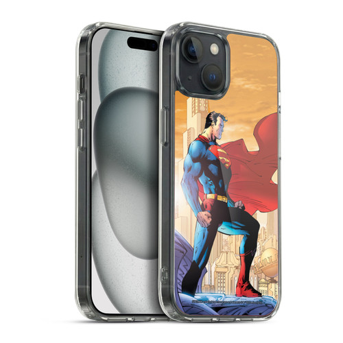 Superman DC Comics Comic Book Art #23 Variant Soft Gel Case for Apple iPhone 15 Plus & MagSafe