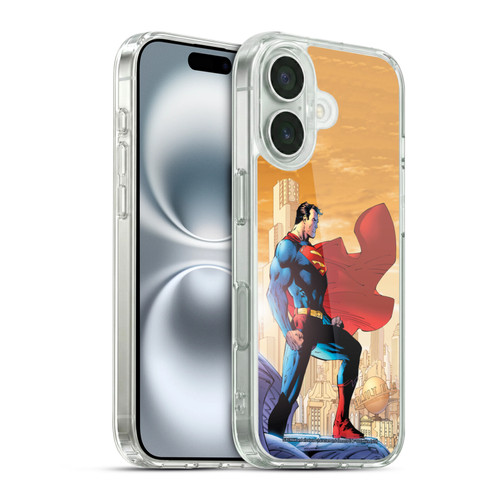 Superman DC Comics Comic Book Art #23 Variant Soft Gel Case for Apple iPhone 16 & MagSafe