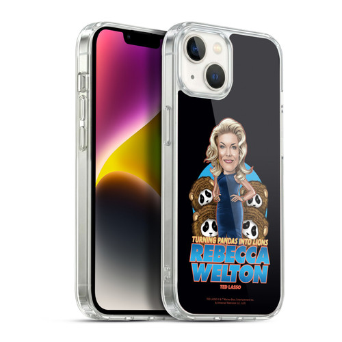 Ted Lasso Season 3 Bobbleheads Rebecca Welton Soft Gel Case for Apple iPhone 14 Plus & MagSafe