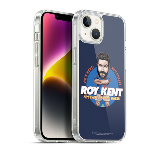 Ted Lasso Season 3 Bobbleheads Roy Kent Soft Gel Case for Apple iPhone 14 Plus & MagSafe
