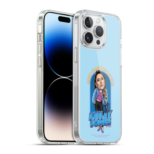 Ted Lasso Season 3 Bobbleheads Keeley Jones Soft Gel Case for Apple iPhone 14 Pro Max & MagSafe