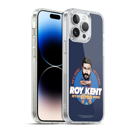 Ted Lasso Season 3 Bobbleheads Roy Kent Soft Gel Case for Apple iPhone 14 Pro Max & MagSafe