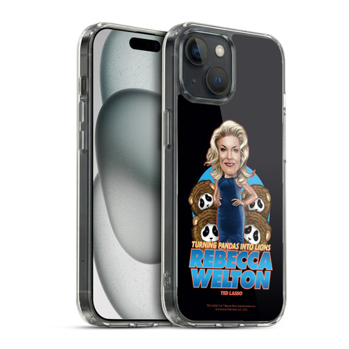 Ted Lasso Season 3 Bobbleheads Rebecca Welton Soft Gel Case for Apple iPhone 15 & MagSafe