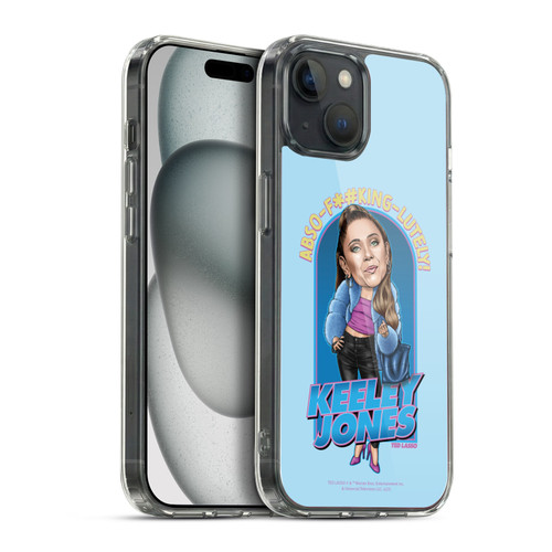Ted Lasso Season 3 Bobbleheads Keeley Jones Soft Gel Case for Apple iPhone 15 Plus & MagSafe