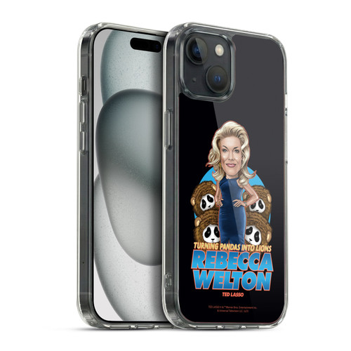 Ted Lasso Season 3 Bobbleheads Rebecca Welton Soft Gel Case for Apple iPhone 15 Plus & MagSafe